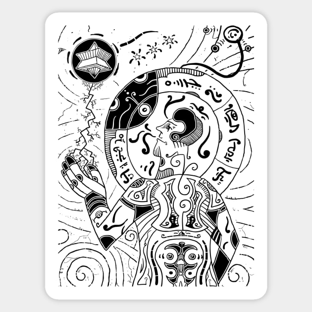 Incal Drawing Sticker by Sotuland